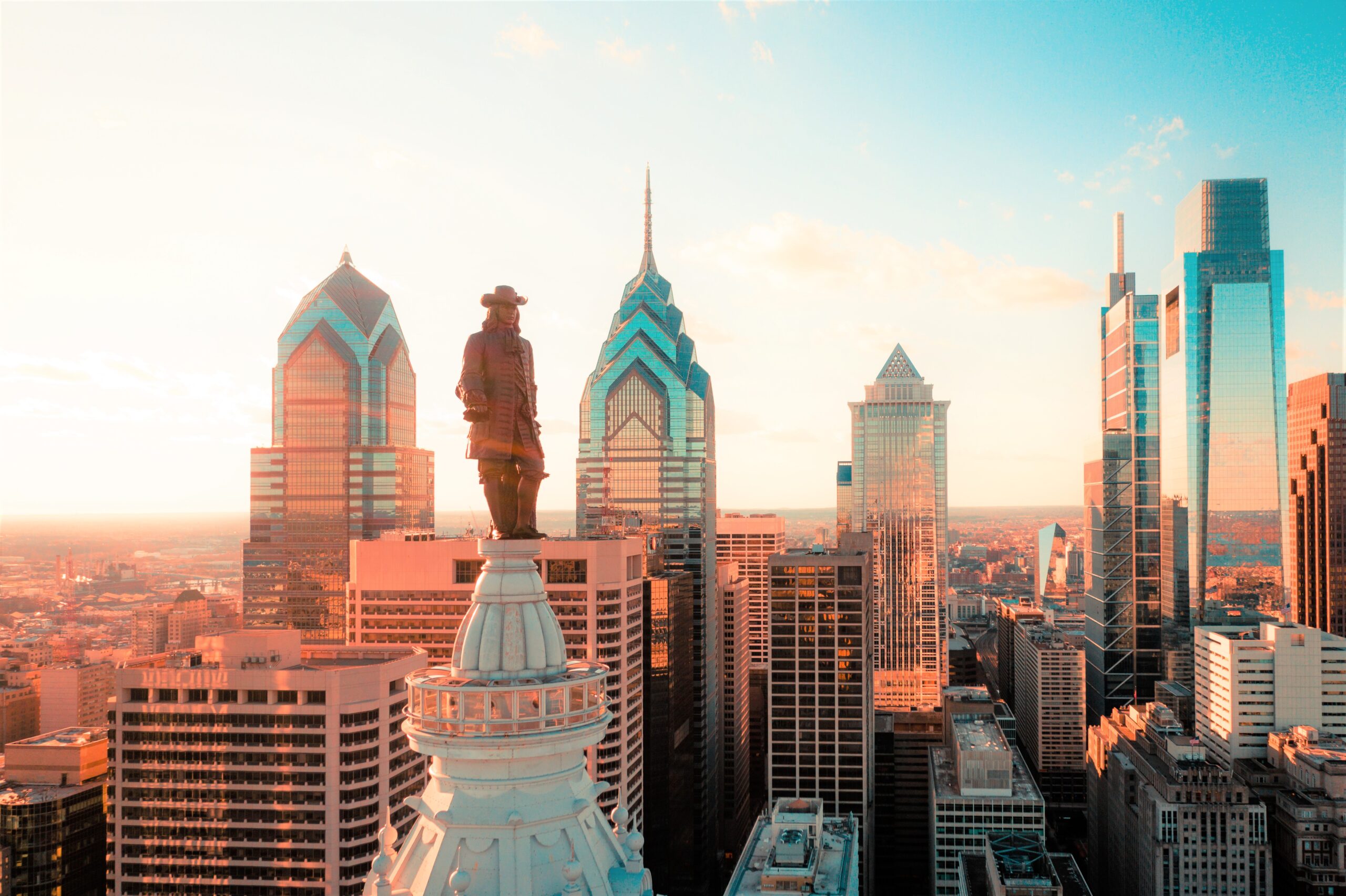 Aerial of Philadelphia